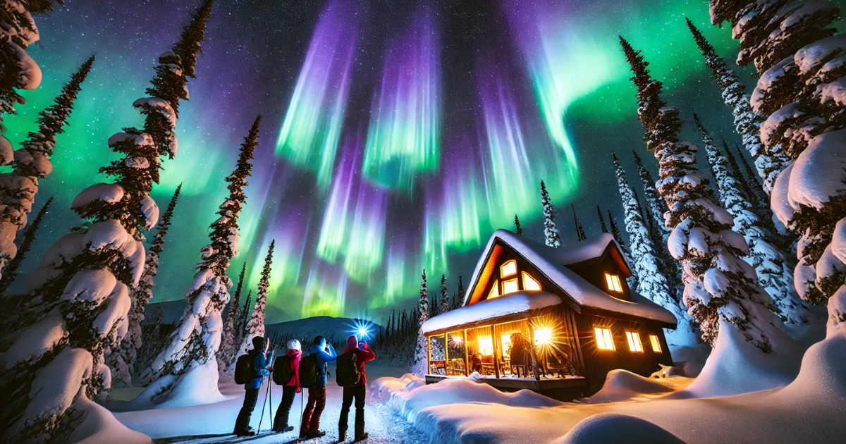 Aurora borealis alaska best time