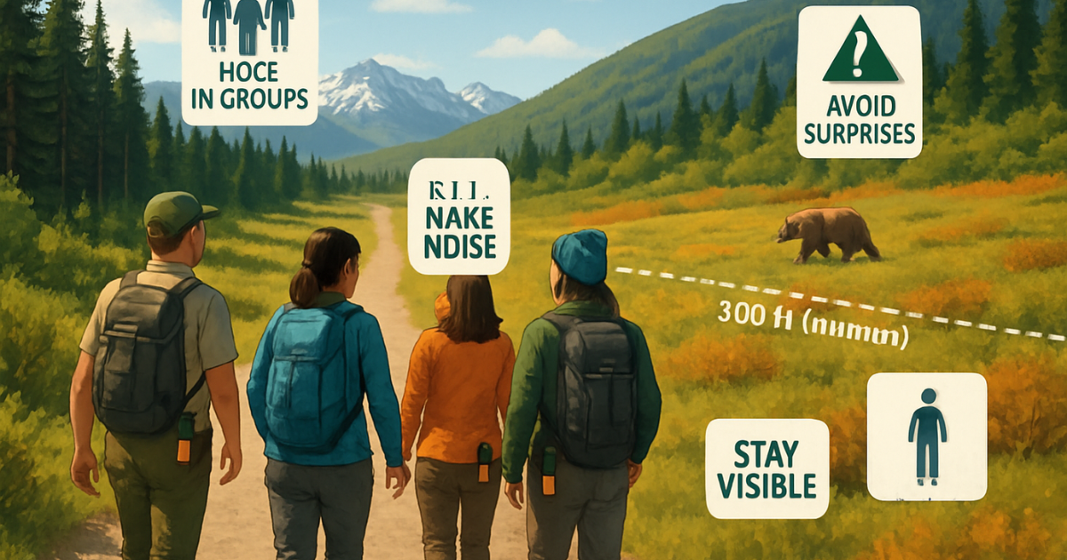Effective Bear Avoidance Techniques and Maintaining Safe Distance
