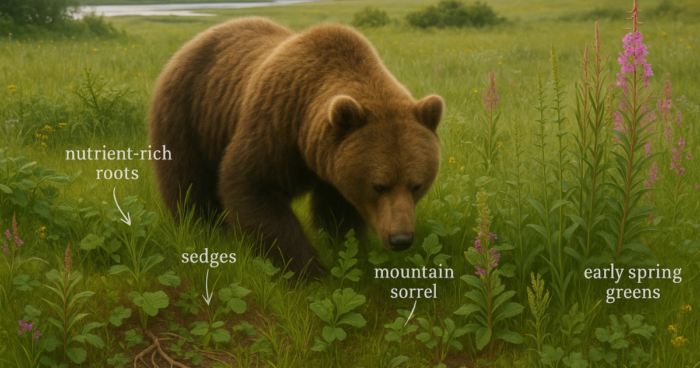 Favorite Forage Plants in Alaskan Bear Diets | Beyond Salmon