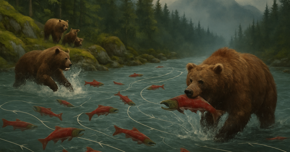 Following the Food- Feeding Grounds & Salmon Runs