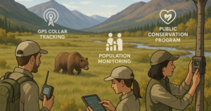 Grizzly Bear Research in Alaska | Citizen & Biologist Projects