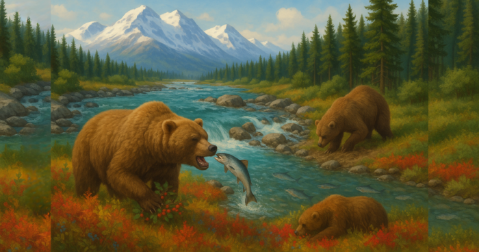 What Do Grizzly Bears Eat in Alaska