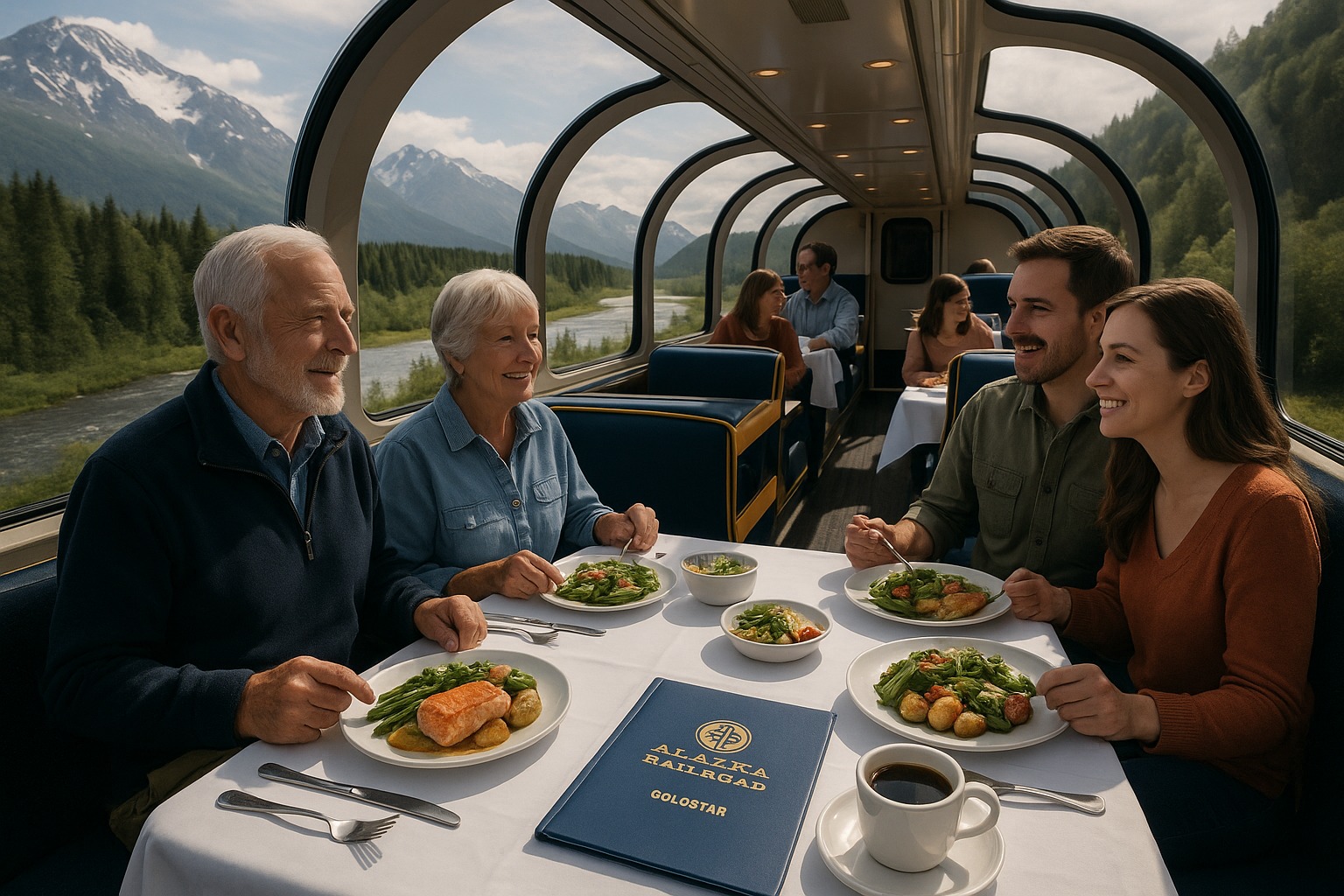Alaska Railroad Food and Beverage Options