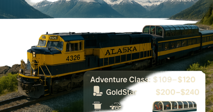 How Much is a Train Ride from Anchorage to Seward