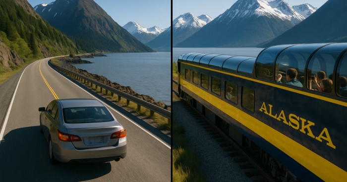 Is It Better to Drive to Seward or Take the Train?